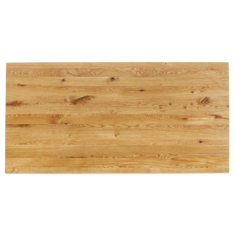 Table Symphony chêne laiton 160x80