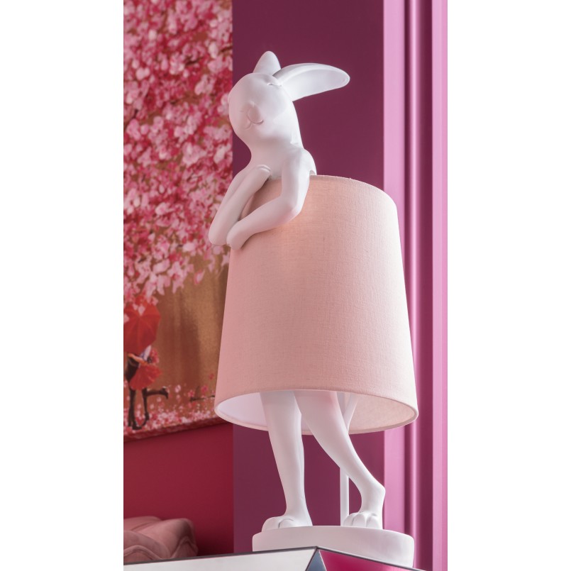 Table Lamp Animal Rabbit White Kare Design