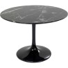 Table Solo Marble noir Ø 110cm