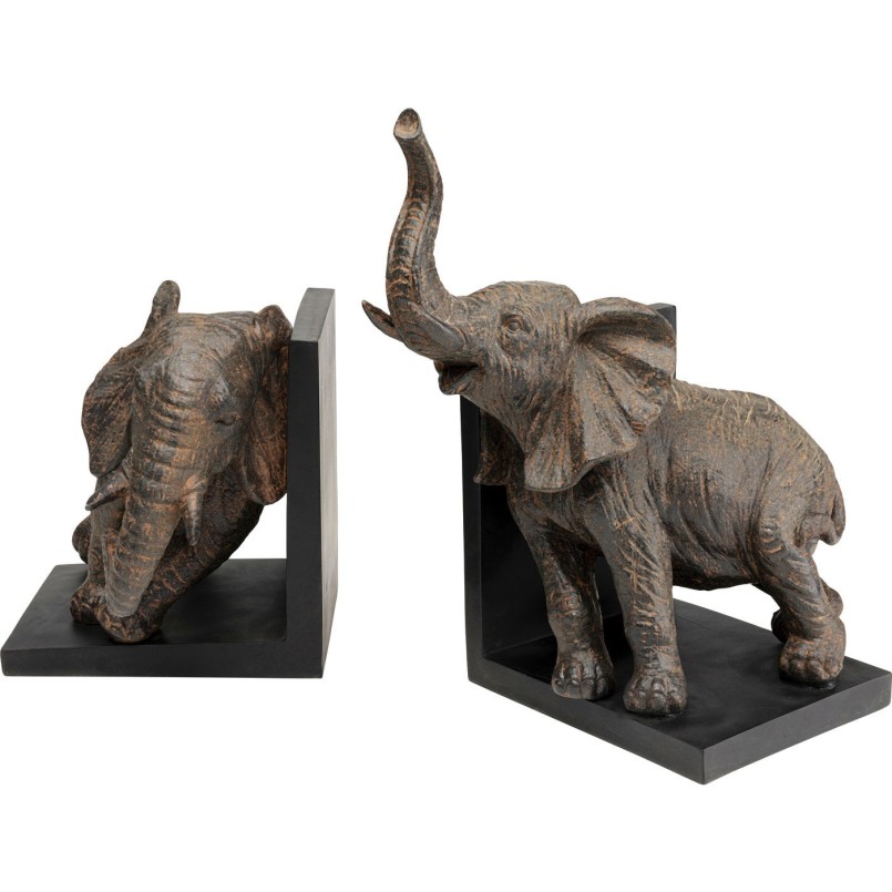 Boekensteunen Elephants 25cm (2/Set) Kare Design