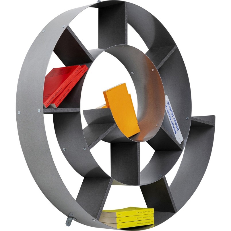 Etagère murale Snail argentée Kare Design