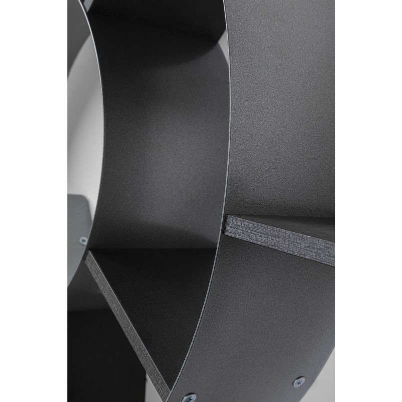 Etagère murale Snail argentée Kare Design