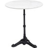 Table bistrot Kaffeehaus blanc Ø 60