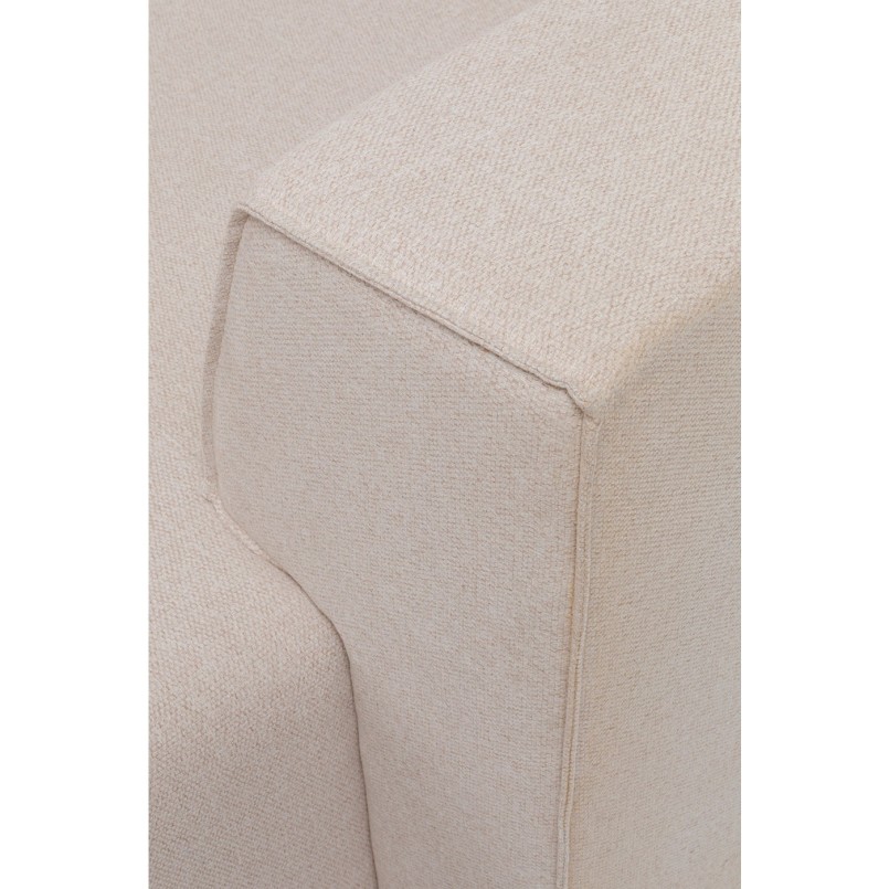 Canapé d angle Infinity Ottomane crème droite