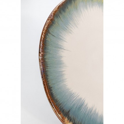 Plate Organic Ø26cm blue (4/Set) Kare Design