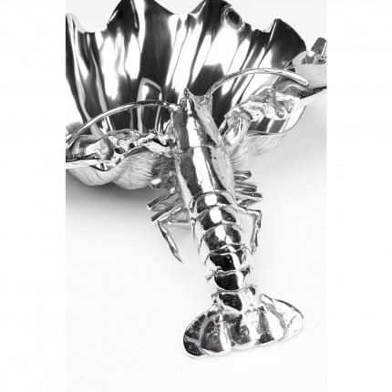 Serveerschaal kreeft zilver Kare Design