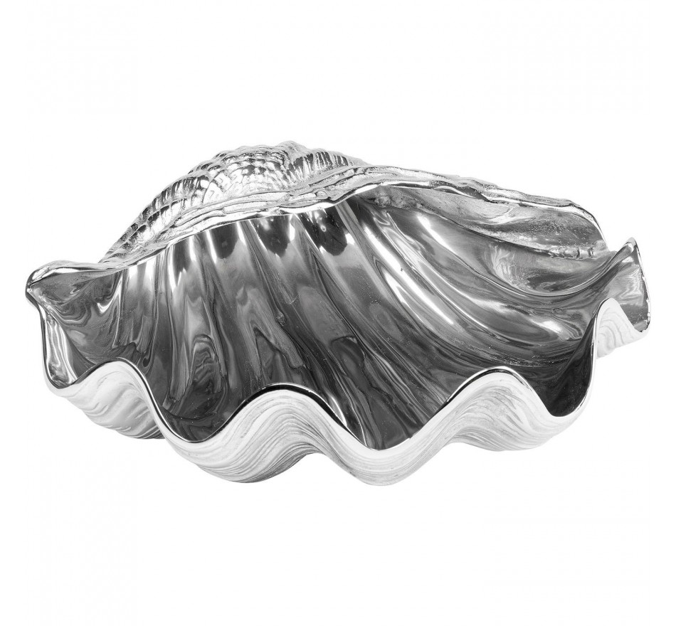 Serveerschaal zeeschelp zilver Kare Design Serveerschaal zeeschelp zilver Kare Design