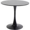 Table Schickeria noir Ø80