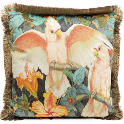 Cushion Fringe parrots Kare Design
