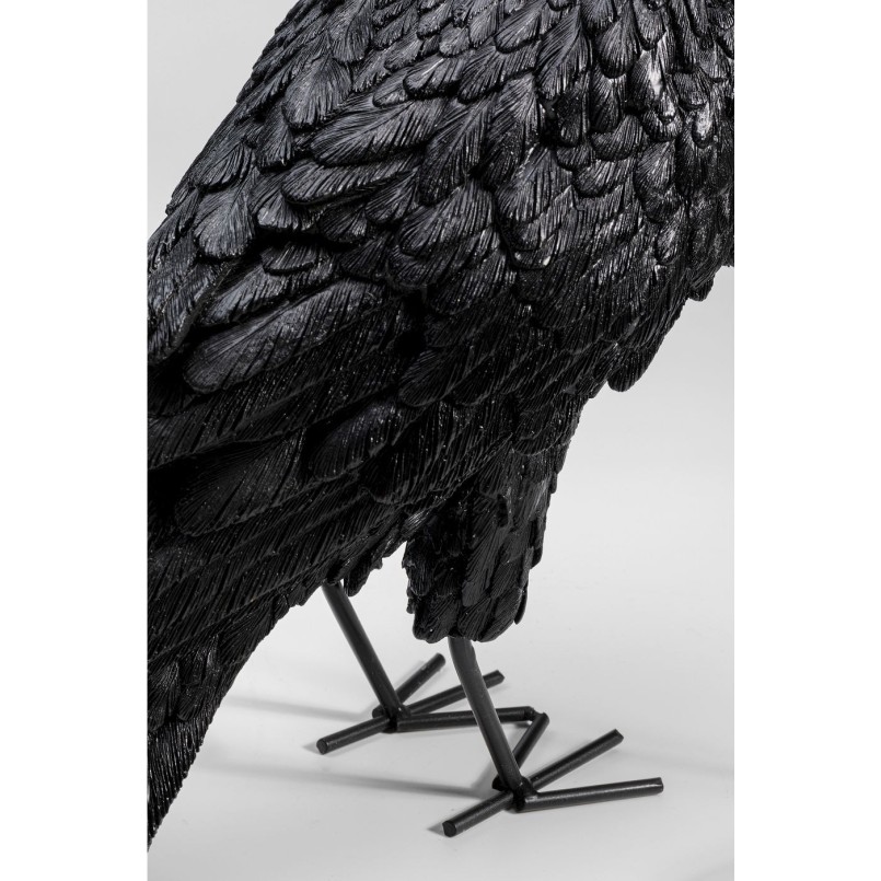 Lampe à poser Crow noir mat