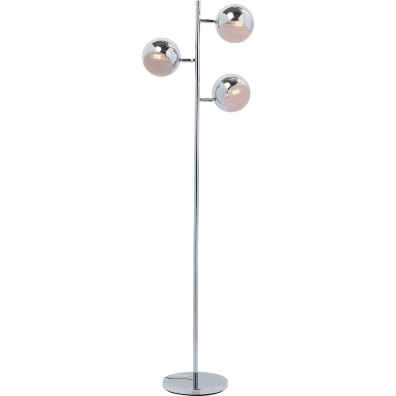 Lampadaire Calotta Chrome Kare Design