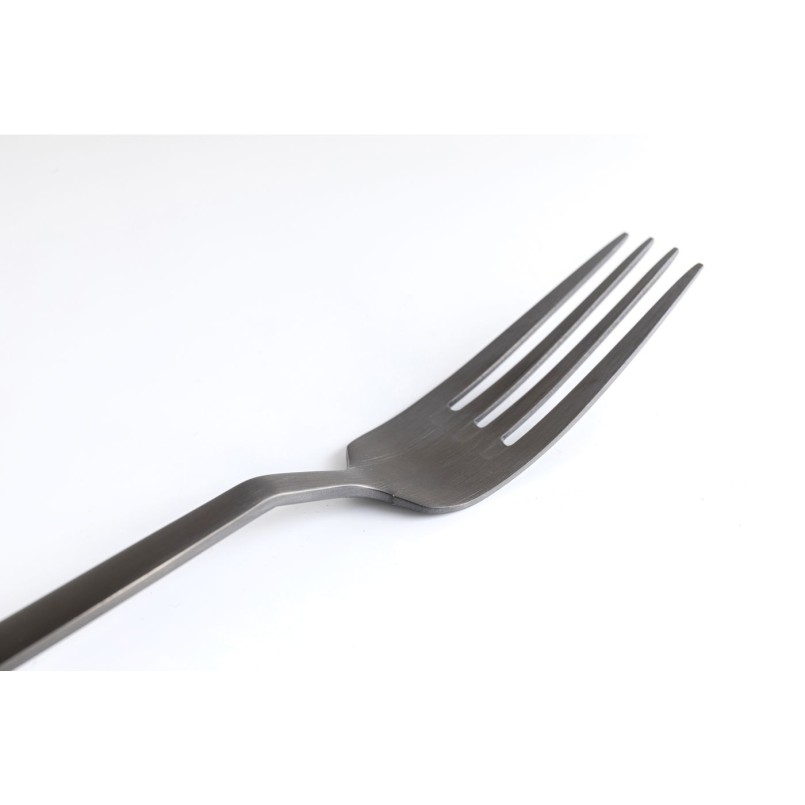 Couverts Gloria noir (16-pcs)