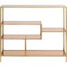 Etagère Loft doré 100x115