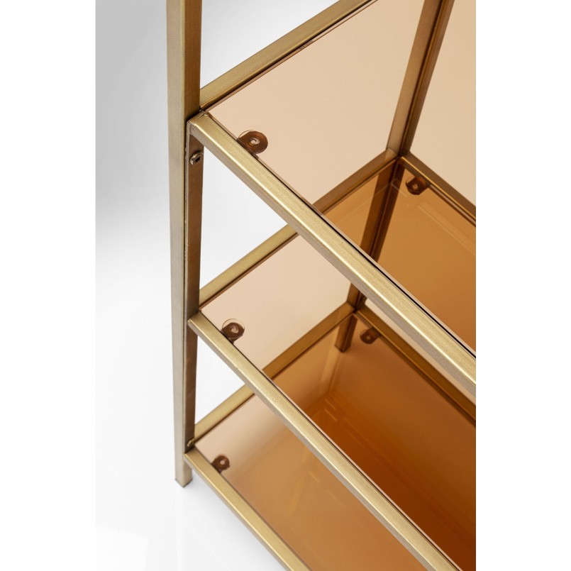 Etagère Loft doré 100x115