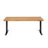 Bureau Office Symphony chêne noir 180x90