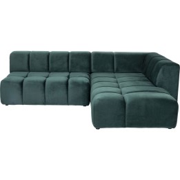 Canapé d angle Belami vert foncé droite 265cm