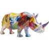 Figurine décorative Colored Rhino