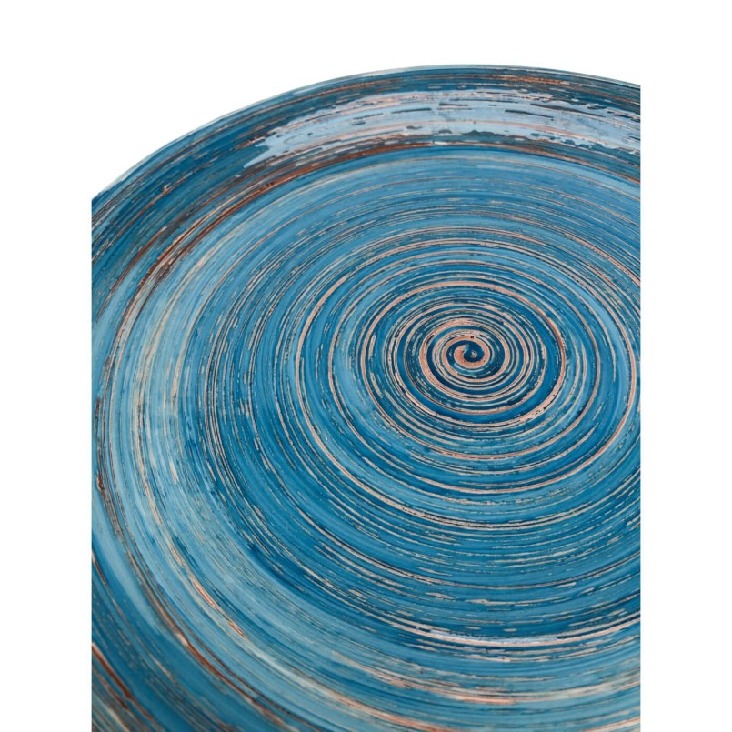 Assiette Swirl Blue 27cm 4/set Kare Design