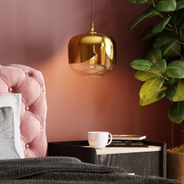 Hanging Lamp Golden Goblet Ø25cm Kare Design