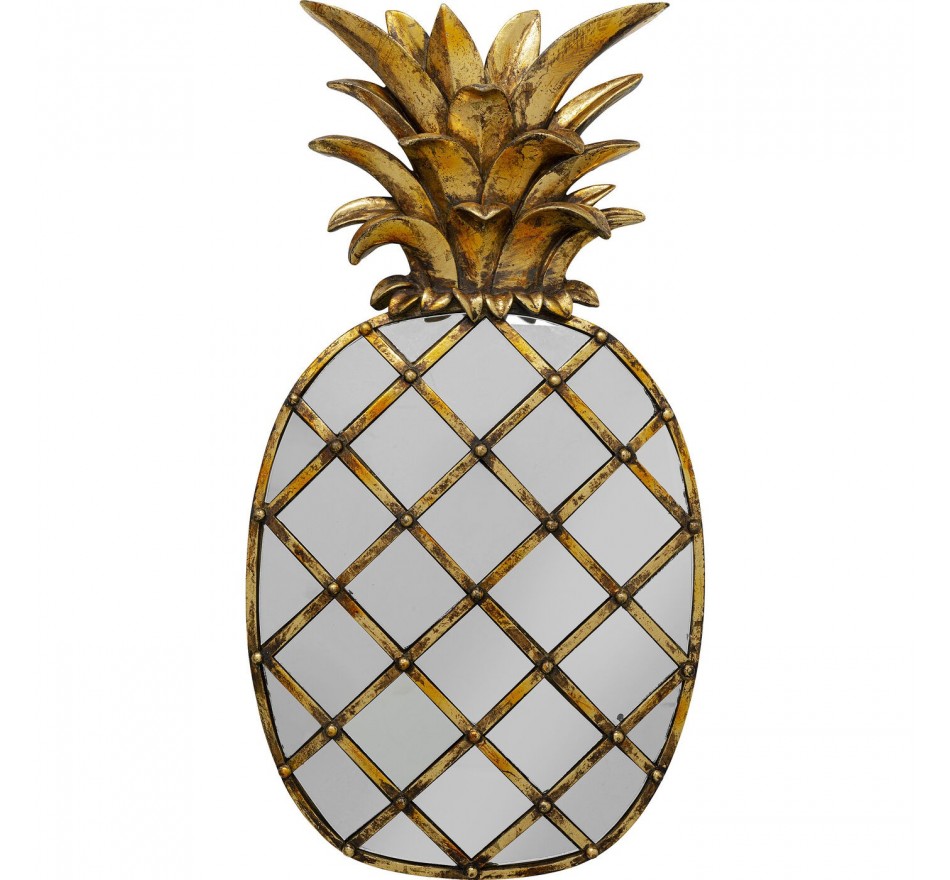 Wall Decoration mirror pineapple 50cm Kare Design