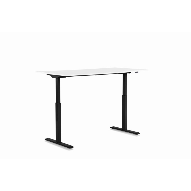 Desk Office Black White 120x70cm