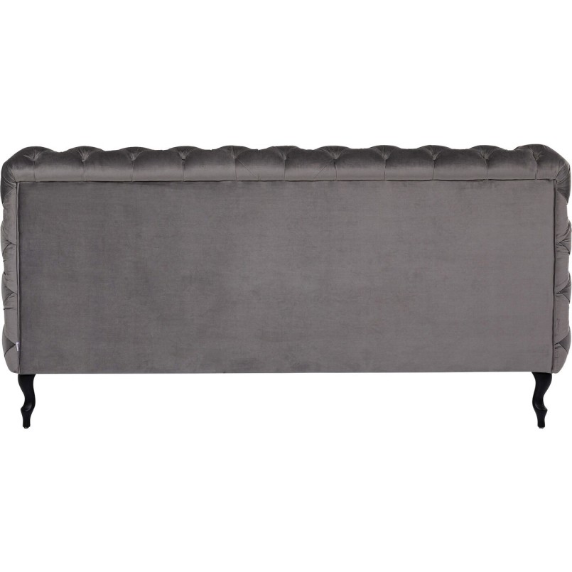 Lit Desire gris argenté 160x200 cm Kare Design