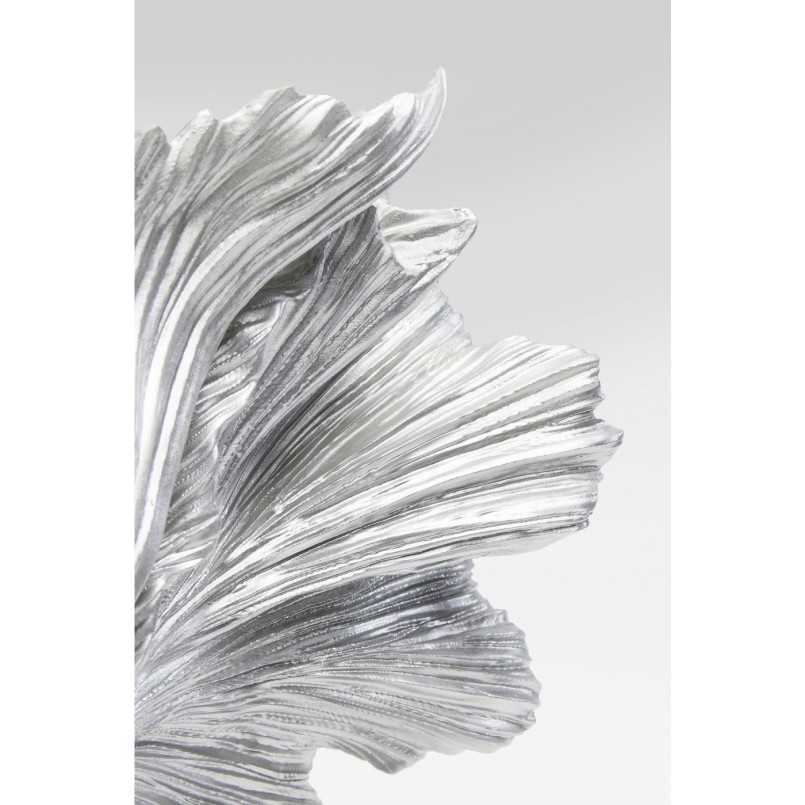 Deco Object Betta Fish Silver Small Kare Design