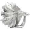 Déco Poisson combattant argenté 34cm Kare Design