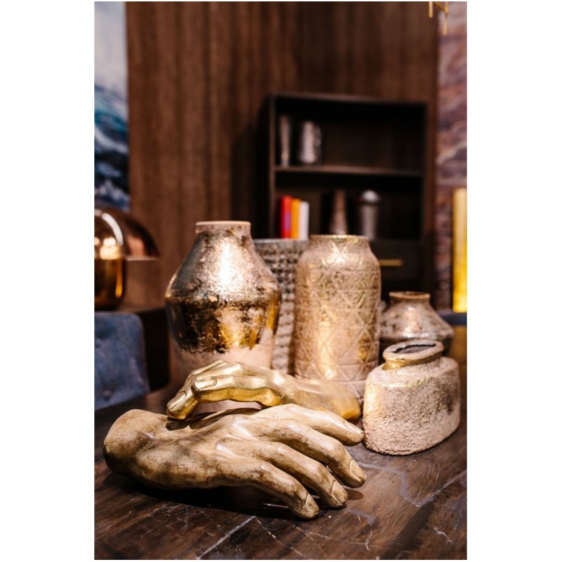 Deco Object Mano Gold Kare Design