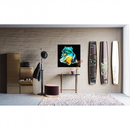 Spiegel Clip 177x32cm messing Kare Design
