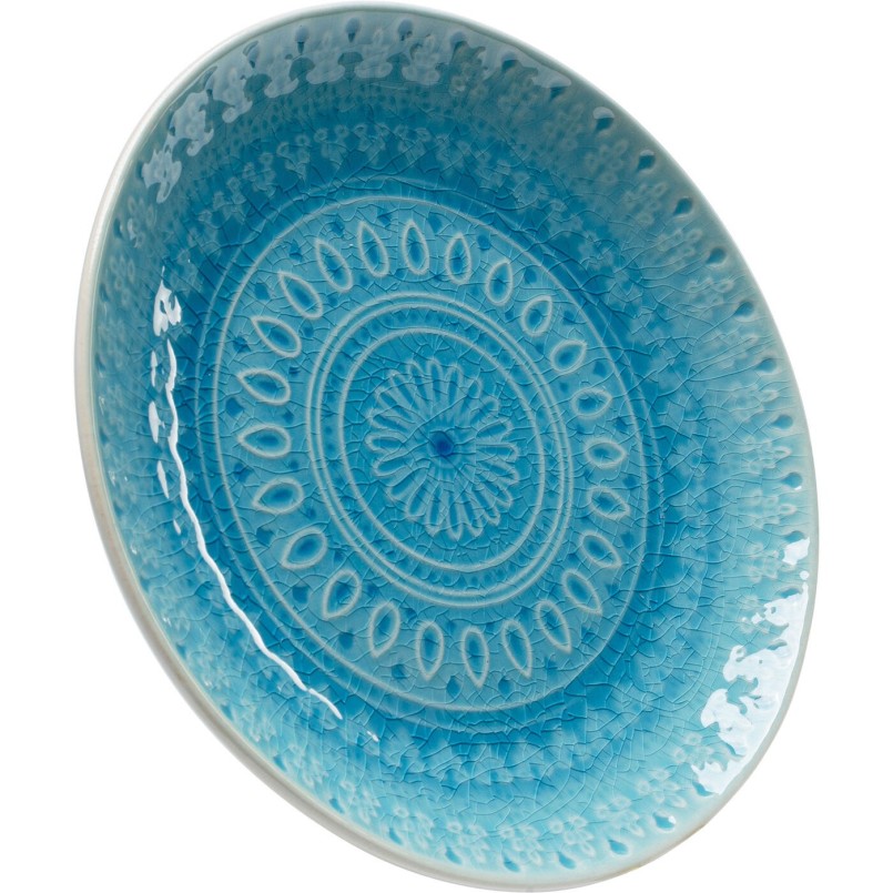 Assiette Sicilia bleu Ø21