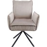 Chaise a./acc. Chelsea gris