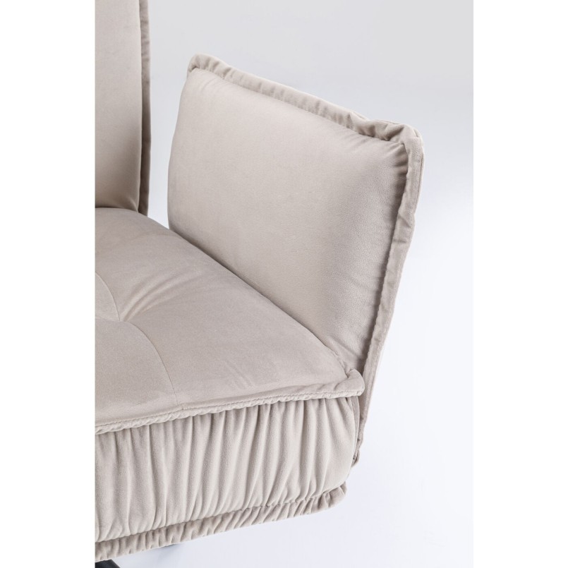 Chaise a./acc. Chelsea gris