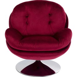 Fauteuil pivotant Cosy berry