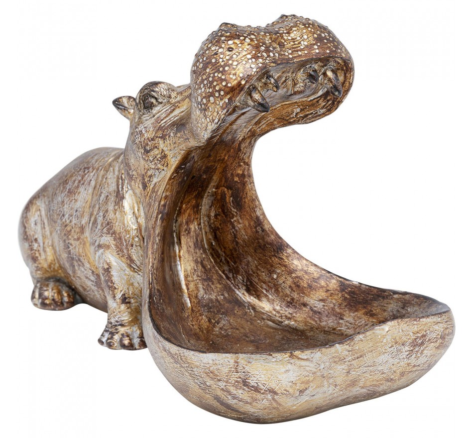 Bowl hippopotamus copper Kare Design Bowl hippopotamus copper Kare Design