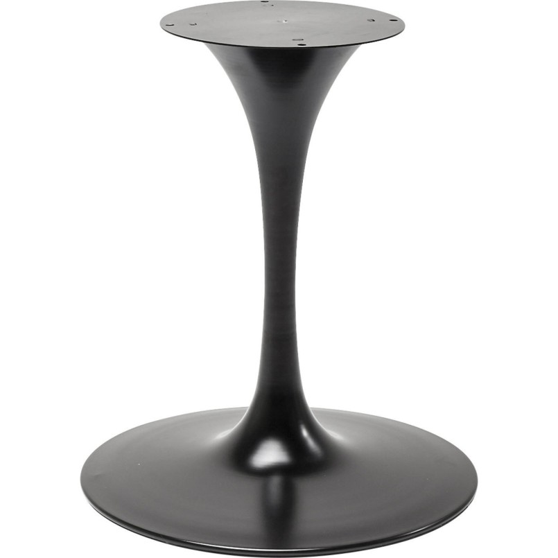 Table Invitation blanc & noir 90cm Kare Design