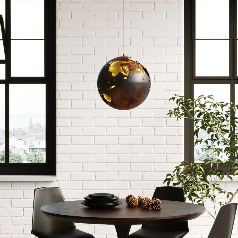 Table Invitation blanc & noir 90cm Kare Design