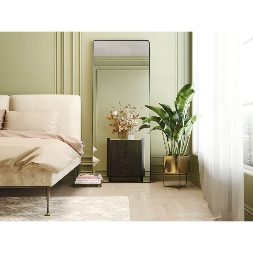 Mirror Ombra Soft Black 200x80cm Kare Design