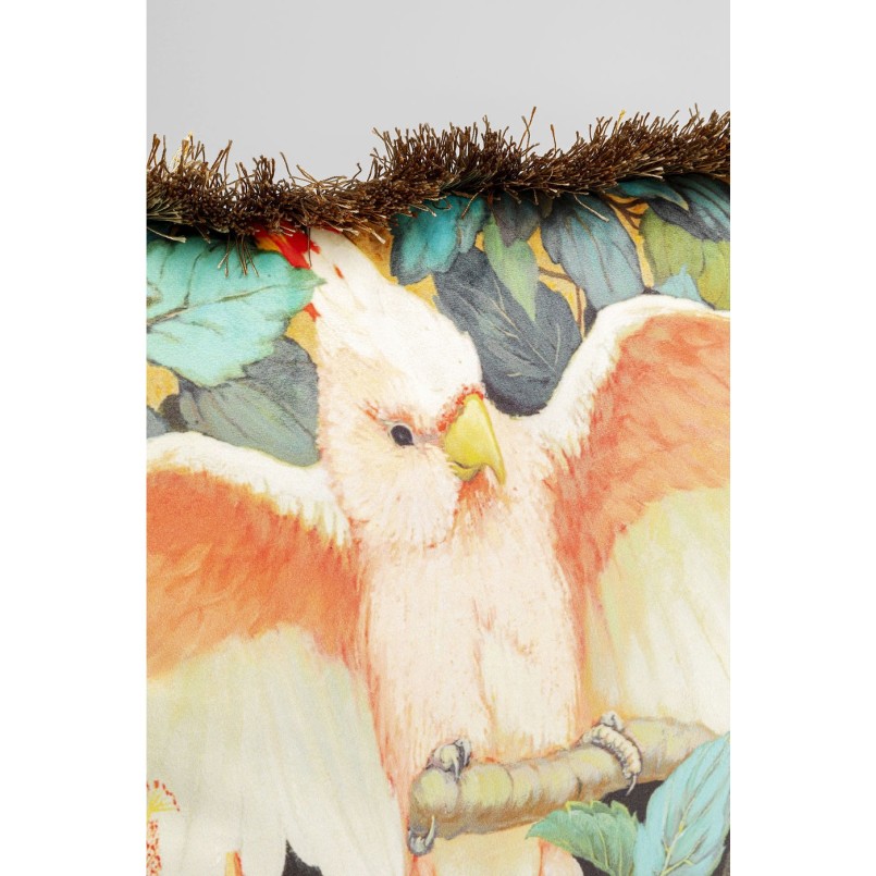 Coussin Parrots Life 45x45cm