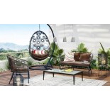 Fauteuil en bank